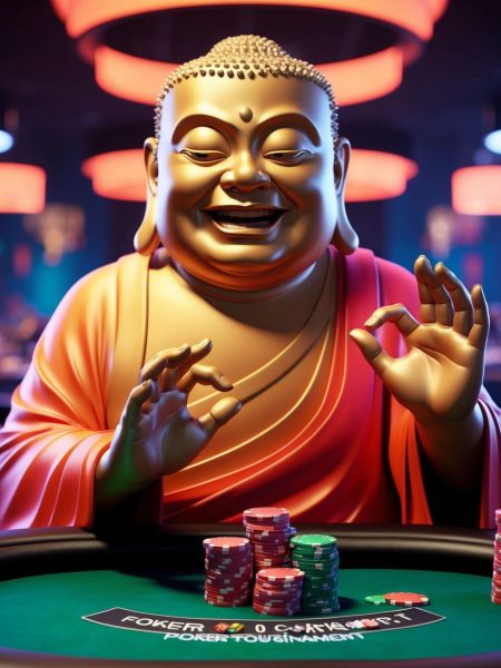 Buddhist wins $670,000 in poker tournament, gives it to charity