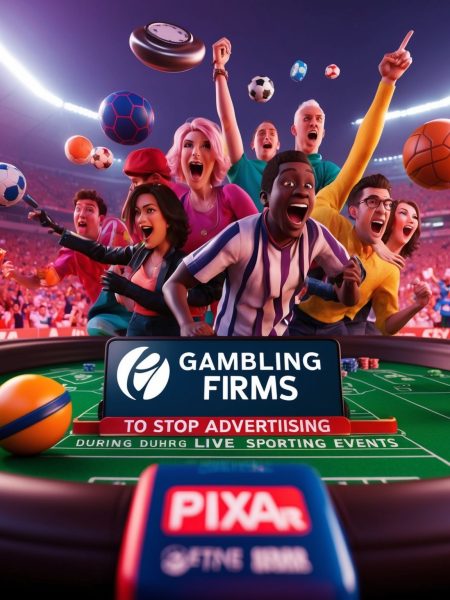 Gambling firms to stop advertising during live sporting events