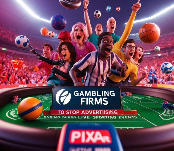 Gambling firms to stop advertising during live sporting events